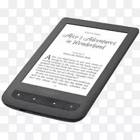 电子书阅读器15.2cm袖珍书触摸HD 8GB-Linux内核3.0 1 GHz-黑色电子阅读器钱包国际电子书阅读器15.2cm袖珍触摸勒克斯