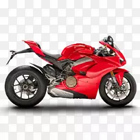 摩托车Ducati Panigale v4 Ducati 1199 v4发动机-摩托车