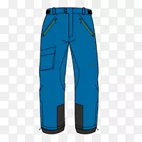 蓝色短裤-设计