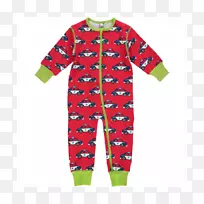 婴儿和幼童一件运动服连衣裙睡衣袖子套装