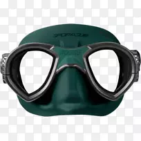 潜水和浮潜面具-免费潜水神秘，康涅狄格州鱼叉鱼水下潜水面具