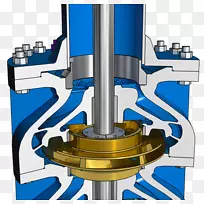 涡轮泵机叶轮设计