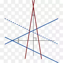 反平行三角形线数学-三角形