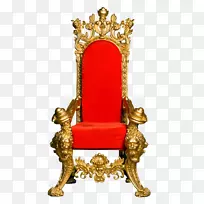 加冕椅王座剪贴画-王座
