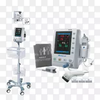 监测生命体征计算机监控病人医疗设备.血压