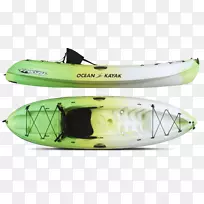 海洋皮划艇疯狂划独木舟钓鱼休闲皮艇独木舟-划桨