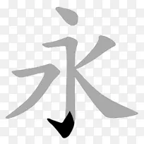 简体汉字Yong符号八原则