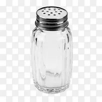 玻璃盐和胡椒搅拌器梅森罐糖碗厨房-玻璃