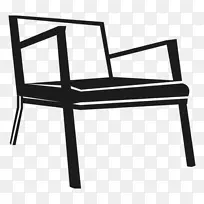 伊姆斯躺椅家具世纪中叶现代椅