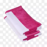 粉红m材质毛巾卷