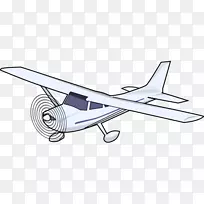 飞机塞斯纳引文x剪辑艺术-飞机