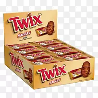 Twix巧克力棒，巧克力