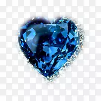 首屈一指的蓝色钻石颜色希望钻石-钻石
