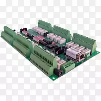 微控制器继电器电气网络rs.232电子.