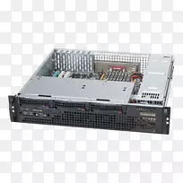 计算机机箱和外壳计算机服务器19英寸机架超级微型计算机公司。热交换-计算机