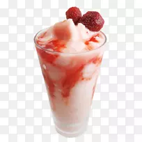 冷冻酸奶奶昔圣代冰淇淋不含酒精饮料冰淇淋