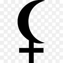 黑月莉莉斯行星符号占星术符号