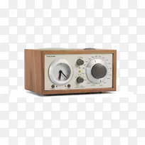 Tivoli音频-型号三bt闹钟收音机，黑色/银色Tivoli音频一台Tivoli音频PAL收音机