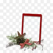 圣诞节装饰树画框-圣诞节