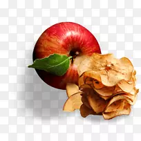红苹果薯片富士有机食品-苹果