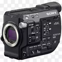 索尼XDCAM pxw-fs5超级35相机4k分辨率