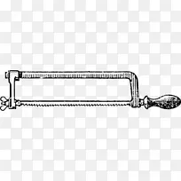 钢锯手锯绘图夹艺术
