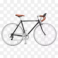 比赛自行车富士自行车フラットバーロード混合自行车-自行车
