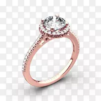 订婚戒指钻石结婚戒指纸牌戒指
