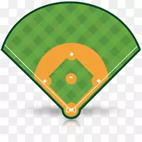 棒球场运动小联盟棒球剪贴画-棒球