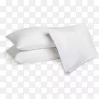 扔枕头垫羽绒被枕头
