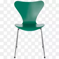 3107型椅子蚂蚁椅桌Fritz Hansen桌