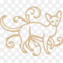 猫体珠宝剪贴画-猫