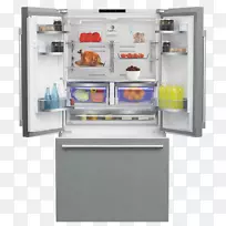 冰箱贝科家用电器冰箱廊fghb2866p冷藏柜-冰箱