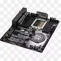 Socket AM4 asRock x 399 Taichi amd x 399 tr4 atx主板asRock x 399专业游戏及x 399