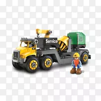 卡特彼勒公司玩具机械结构成套卡车-玩具