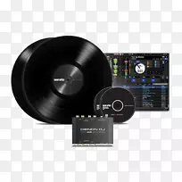 乙烯基仿真软件DENON DS1音频光盘骑师DJ控制器
