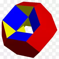 截短八面体截断阿基米德立体立方体面