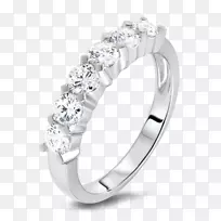 结婚戒指，灿烂的科斯特钻石-戒指
