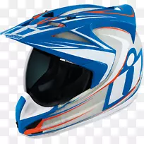 摩托车头盔双-运动型摩托车整体式头盔-摩托车头盔
