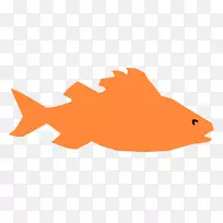 鱼比目鱼剪贴画-鱼