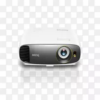 明基w1700台式投影机2200 ansi lumens dlp 2160 p三维黑色多媒体投影机家庭影院系统4k分辨率投影仪