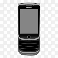 特色手机智能手机黑莓火炬9800黑莓曲线-智能手机