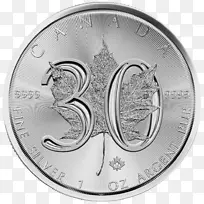 加拿大银枫叶加拿大枫叶金币加拿大金币