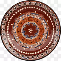 陶瓷制版圆铜棕圆