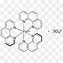 邻菲咯啉铁化学铁(Ⅱ)硫酸盐-铁