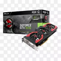 显卡和视频适配器NVIDIA GeForce GTX 1070 PNY技术英伟达精视GTX-计算机