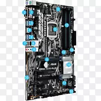 英特尔华硕90mb0s90-m0eay0主板lga 1151华硕-intel