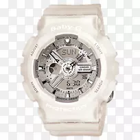 卡西欧婴儿-g ba 110 g-抗冲击手表防水标志-休克