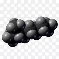 2-甲基庚烷分子3-甲基庚烷辛烷