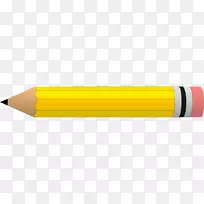 铅笔剪纸艺术-粉笔铅笔